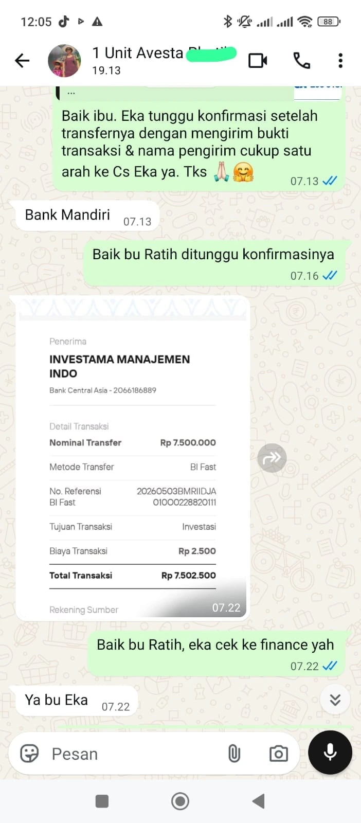 Dokumentasi mitra kemitraan bisnis rental mobil listrik AVESTA